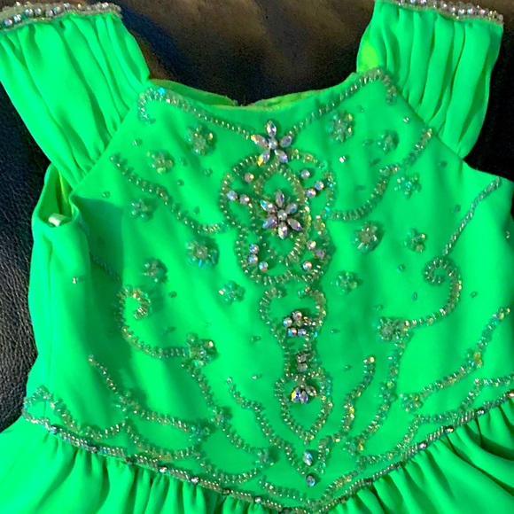 babydoll style pageant dress